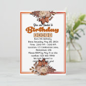 バースデーバッシュ：あなたも参加しよう！ 招待状 (スタンド正面)