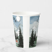 バースデーパパーソナライズされたーティーキャンプ 紙コップ (右)