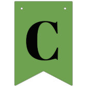 バースデーパーソナライズされたタパーティバンティングバナー バンティングフラッグ (第3の旗)