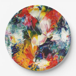 バースデーパーティアート紙ディナープレート ペーパープレート