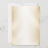 バースデーパーティカラフルフラワーズミュージック楽器 招待状 (裏面)