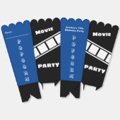 バースデーパーティスナックムービーナイトカスタムポップコーン フェイバーボックス (見開き)