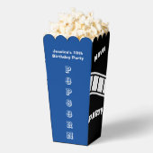 バースデーパーティスナックムービーナイトカスタムポップコーン フェイバーボックス (はじけた状態)