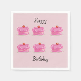 バースデーパーティナプキン紙 スタンダードカクテルナプキン