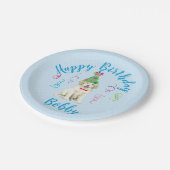 バースデーパーティピレ素晴らしネー紙プレート ペーパープレート (アングル)