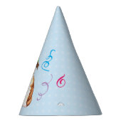 バースデーパーティブルドッグパーティー帽子 パーティーハット (右)