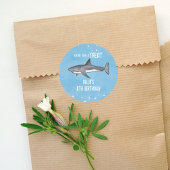 バースデーパーティプールシャークカスタム ラウンドシール