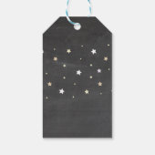 バースデーパーティーありがとうラベルトゥインクルトゥインクルトゥインクル ギフトタグ (裏面)