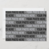 バースデーパーティーかわいいズアイスクリームUberかわいい 招待状 (裏面)