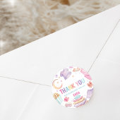 バースデーパーティーで眠る ラウンドシール