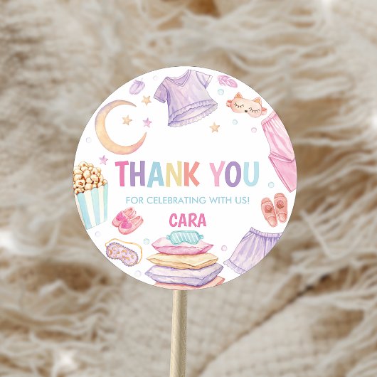 バースデーパーティーで眠る ラウンドシール