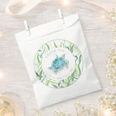 バースデーパーティーの好意バッグウミガメ フェイバーバッグ (クリップ留めされた状態)