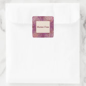 バースデーパーティーの食事制限 グルテンフリー スクエアシール (バッグ)