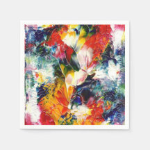 バースデーパーティーアートスタンダードカクテルナプキン