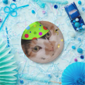 バースデーパーティーカリコキャット ペーパープレート (パーティー)