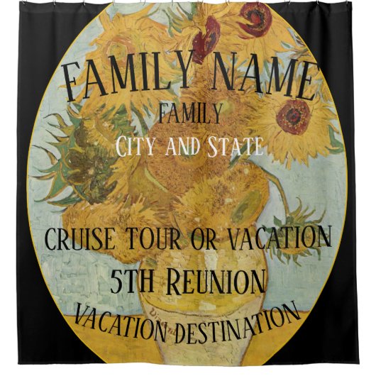 バースデーパーティーガールボーイ2024ママパパグラードクラス シャワーカーテン (正面)