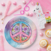 バースデーパーティーグルービーヒッピー紙プレート ペーパープレート (パーティー)