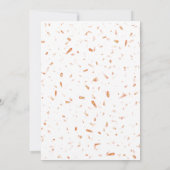 バースデーパーティーケーキ 招待状 (裏面)