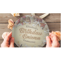 バースデーパーティーサマーシービーチスターフィッシュシーシェル