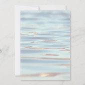 バースデーパーティーサンドドル招待状 招待状 (裏面)