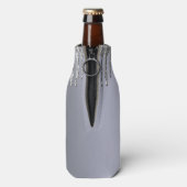 バースデーパーティーシルバーグリッターメムスパークル ボトルクーラー (ボトル裏面)