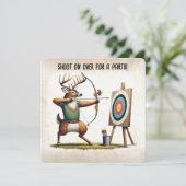 バースデーパーティーディアーアーアーチェリー 招待状 (スタンド正面)