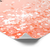 バースデーパーティードオレンジグリッターへようこそ ポスター (角)