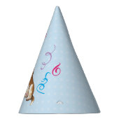 バースデーパーティーバセットハウンド パーティーハット (右)