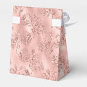 バースデーパーティーバラ金ゴールドピンク感謝していグリッターユー フェイバーボックス (裏面サイド)