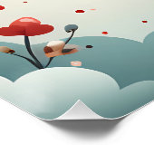 バースデーパーティーバルーン歓迎ポスター ポスター (コーナー)