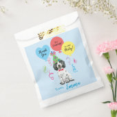 バースデーパーティーバルーン英語コッカースパニエル犬 フェイバーバッグ (封をした状態)