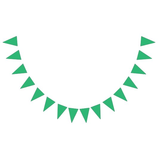 バースデーパーティーバンティング | バカスタムナーデコル バンティングフラッグ (全)