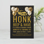 バースデーパーティーパレードでドライブ 招待状 (スタンド正面)