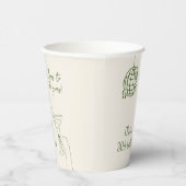 バースデーパーティーファンシーレトロディスコボール 紙コップ (右)