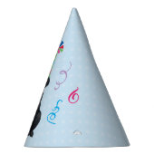 バースデーパーティーブラック パーティーハット (右)