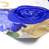 バースデーパーティーブロンデプリンセスブ王室のルーウェルカム ポスター (角)