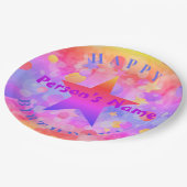 バースデーパーティープレートデザインHAMbyWG ペーパープレート (アングル)