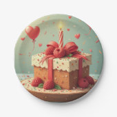 バースデーパーティープレート ペーパープレート (正面)