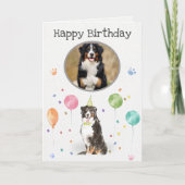 バースデーパーティーベルネーズマウンテンカード カード (正面)