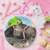 バースデーパーティーホース ペーパープレート (パーティー)