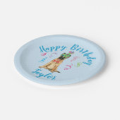 バースデーパーティーマリノ ペーパープレート (アングル)