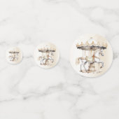 バースデーパーティーメリーゴラウンドサーカスカーニバル コンフェッティ (正面)