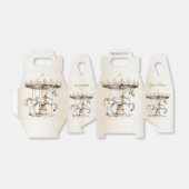 バースデーパーティーメリーゴラウンドサーカスカーニバル フェイバーボックス (折り畳みなし)