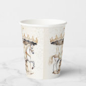 バースデーパーティーメリーゴラウンドサーカスカーニバル 紙コップ (右)