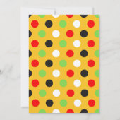 バースデーパーティー建築トラック 招待状 (裏面)