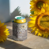 バースデーパーティー応援ウッドレースサンフラワーライト 缶クーラー