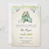 バースデーパーティー招待状～バニー招待状 招待状 (正面)