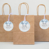 バースデーパーティー銀色のグリッターバルーン ラウンドシール