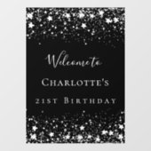 バースデーパーティー黒銀の星へようこそ ウィンドウサイン (シート)