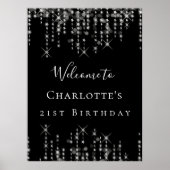 バースデーパーティー黒銀の星へようこそ ポスター (正面)